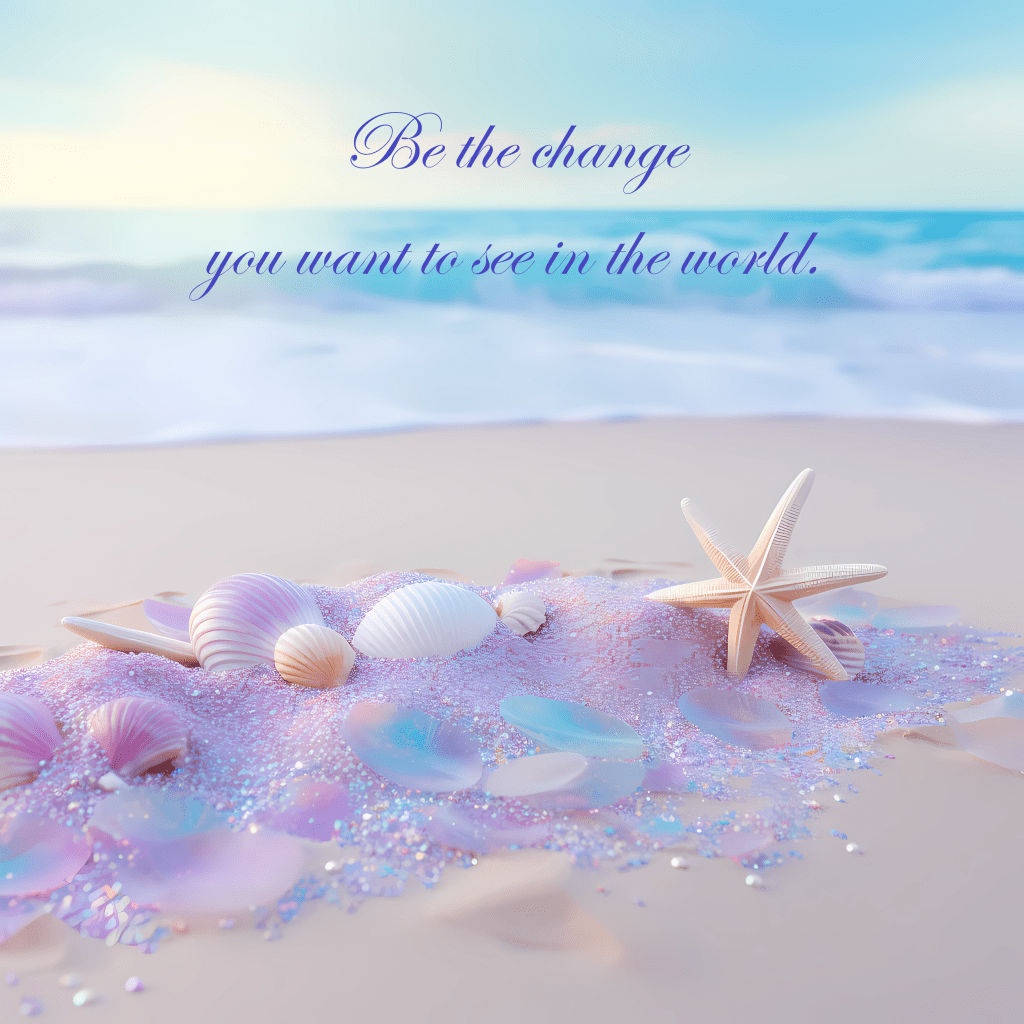 Be the change you want to see in the&nbsp;world